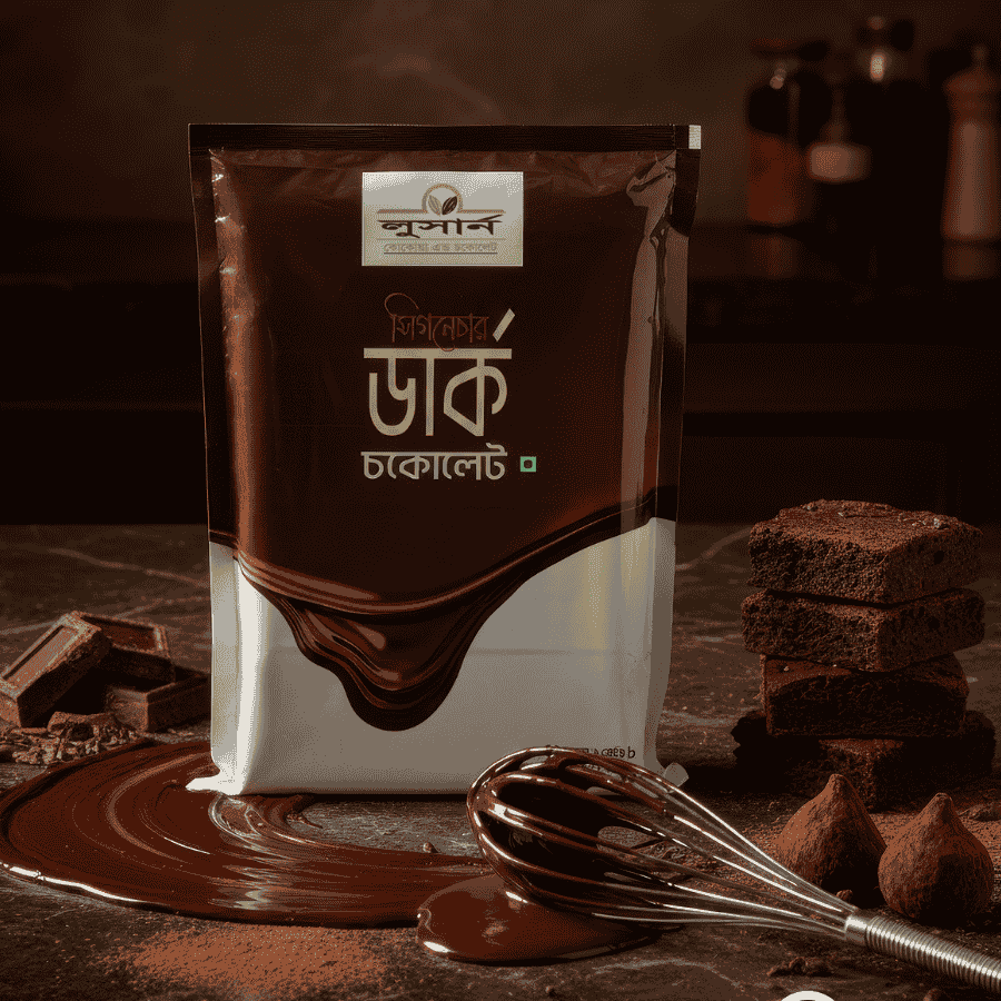 1KG Signature Compound Block  LUCERNE SIGNATURE DARK CHOCOLATE -